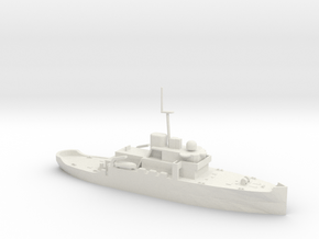 1/350 Scale USCGC Acushnet WMEC-167 in White Natural Versatile Plastic