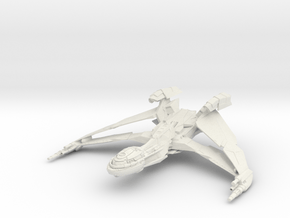 Klingon Raptor Class II Bird of Prey Reift in White Natural Versatile Plastic