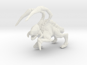 Starcraft HD Zergling 1/60 miniature for games rpg in White Natural Versatile Plastic