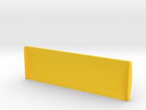 1/87 Schiebeschild K-700A 5m in Yellow Processed Versatile Plastic: 1:87 - HO