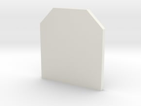 Deranged LCO protector template in White Natural Versatile Plastic