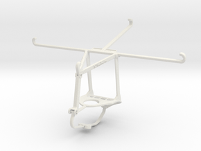 Controller mount for Nimbus & Apple iPad mini (201 in White Natural Versatile Plastic
