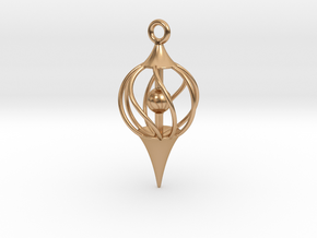 Pendulum in Polished Bronze