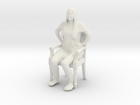 Printle C Femme 424 - 1/20 - wob in White Natural Versatile Plastic