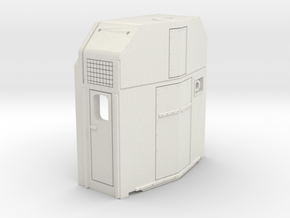 F40ph HEP - Rear Section in NScale  in White Natural Versatile Plastic