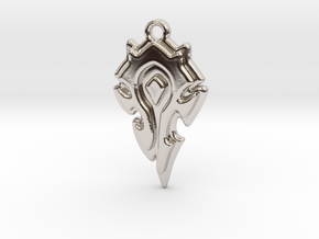 World Of Warcraft Horde Pendant all materials in Platinum