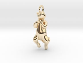 cat_013 in 14k Gold Plated Brass