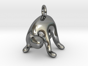 cat_015 in Polished Silver