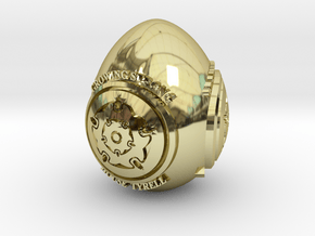 GOT House Tyrell Easter Egg in 18k Gold Plated Brass