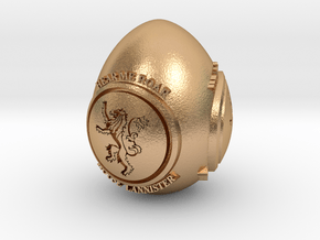 GOT House Lannister Easter Egg in Natural Bronze