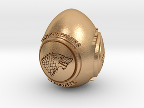 GOT House Stark Easter Egg in Natural Bronze