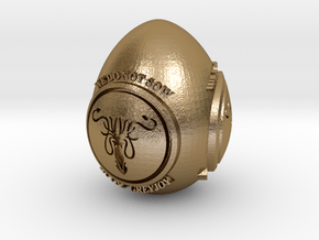 GOT House Greyjoy Easter Egg in Polished Gold Steel