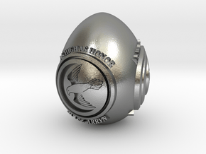 GOT House Arryn Easter Egg in Natural Silver