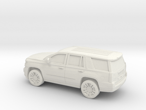 1/72 2015 Chevrolet Tahoe in White Natural Versatile Plastic