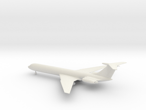 Ilyushin Il-62 Classic in White Natural Versatile Plastic: 6mm