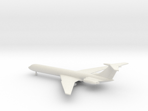 Ilyushin Il-62 Classic in White Natural Versatile Plastic: 1:600