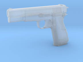 1:3 Miniature Browning P35 in Smooth Fine Detail Plastic