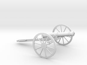 1/48 Scale American Civil War Cannon 10-Pounder in Tan Fine Detail Plastic
