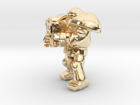 SPACEMARINER2 BOLTER in 14k Gold Plated Brass