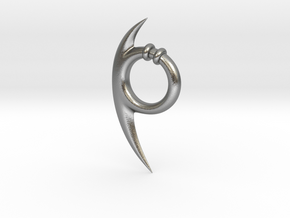 Orochimaru's earrings in Natural Silver: Small