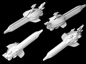 (Armada) Providence Destroyer "Rebel One" in White Natural Versatile Plastic