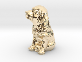Puppy in 14K Yellow Gold: Small