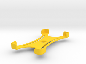 Platform (156 x 79 mm) in Yellow Processed Versatile Plastic