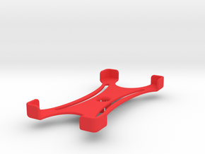 Platform (159 x 76 mm) in Red Processed Versatile Plastic