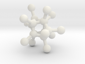 Chlordécone in White Natural Versatile Plastic