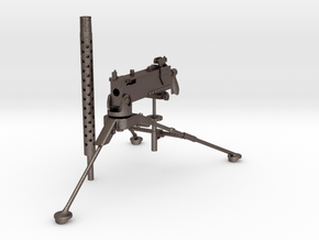 M1919 Machine Gun 1:12 in Polished Bronzed-Silver Steel