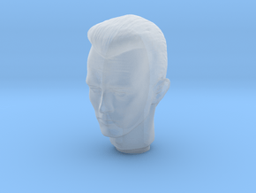 1/10 Terminator T1000 Head  in Smooth Fine Detail Plastic