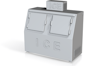Ice Machine Ver01. 1:48 Scale (O) in Tan Fine Detail Plastic