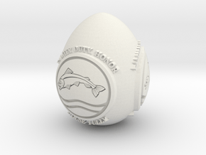 GOT House Tully Easter Egg in White Natural Versatile Plastic