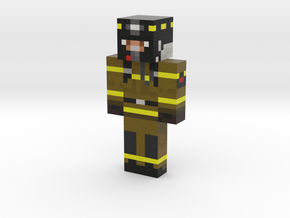 ZeFireFighter | Minecraft toy in Natural Full Color Sandstone