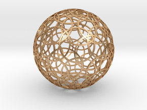 60 circle sphere in Natural Bronze