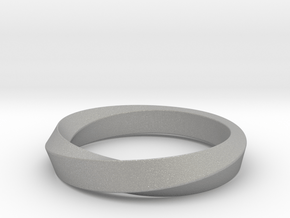 iRiffle Mobius Narrow Ring I（Size 12.5) in Aluminum