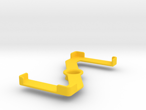 Platform (159 x 79 mm) in Yellow Processed Versatile Plastic