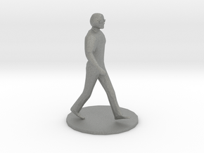 S Scale Man Walking in Gray PA12