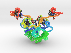 Magnetosome Protein MamP (Large) in Glossy Full Color Sandstone