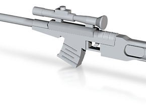 1:6 Miniature PUBG VSS Gun in Tan Fine Detail Plastic