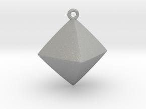 Minimal Rhombus Pendant  in Aluminum