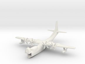 Convair R3Y-2 "Tradewind" 1/285 (Resting on water) in White Natural Versatile Plastic