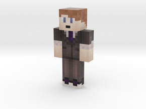 Suitwearingmann | Minecraft toy in Natural Full Color Sandstone