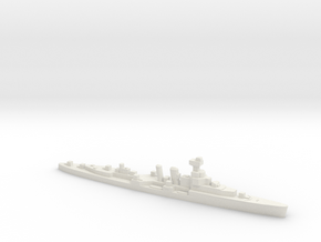 HMS Coventry 1:3000 WW2 naval cruiser in White Natural Versatile Plastic