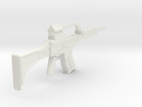 1:6 Heckler and Koch G36 Assault Rifle in White Natural Versatile Plastic