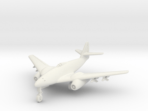 (1:144) Messerschmitt Me262 High speed DVL design in White Natural Versatile Plastic