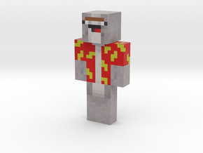 NedMcNarwhal | Minecraft toy in Natural Full Color Sandstone