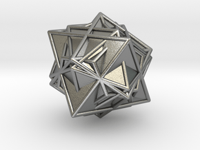 Metatron´s Cube in Natural Silver