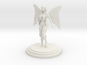 Fairy Girl in White Natural Versatile Plastic