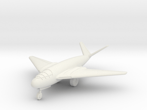 (1:144) Messerschmitt Me P.1107/II (Gear down) in White Natural Versatile Plastic